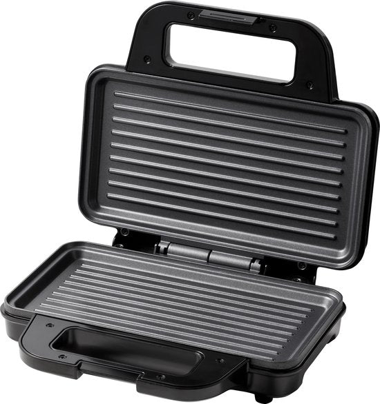 Tomado TGP2001S - XXL Toasti-Eisen - Panini-Grill - PFAS-frei - Toasti-Maker - 900 Watt - Schwarz/Edelstahl