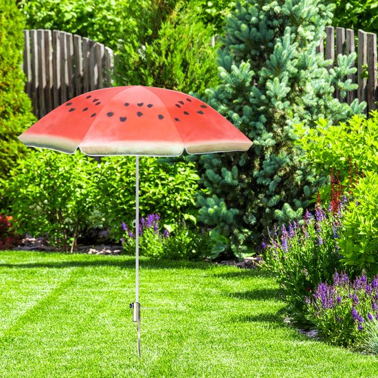 Outdoor-Sonnenschirmhalter aus Metall, 38 mm