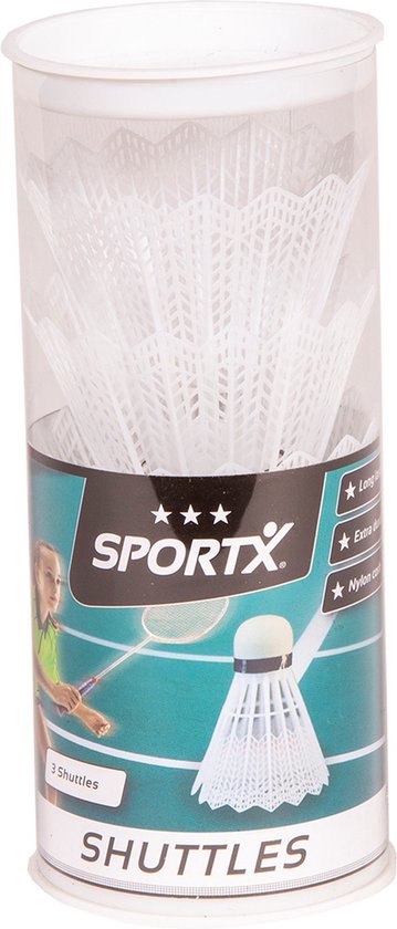 SportX Shuttle Weiß 3 im Etui