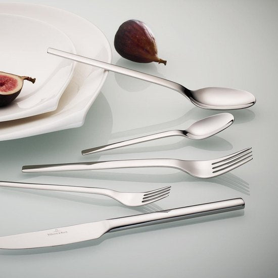 Villeroy & Boch Besteckset - 30-teilig - für 6 Personen - Silber