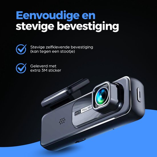 Botslab HK30 Pro 2K WLAN-Dashcam – 2K-Auflösung – WLAN mit App – 140-Grad-Blickwinkel – Parkmodus – Dashcam für das Auto