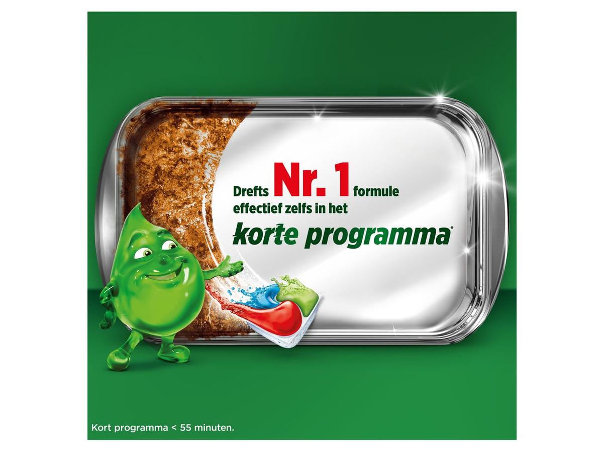 Dreft Platinum Plus Geschirrspültabs – Zitronenduft – 72 Stück – 144-faches Sonderangebot
