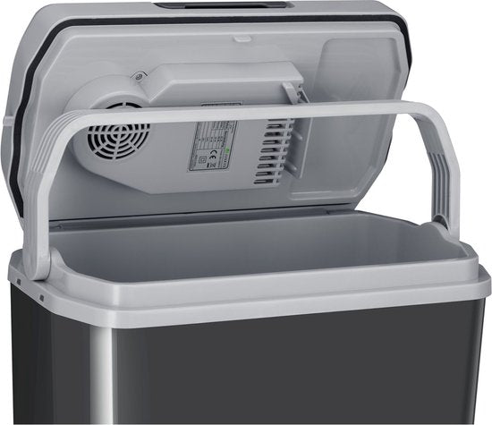 Juskys Elektrische Kühlbox – 24 Liter – 12 V & 230 V Anschluss – Grau
