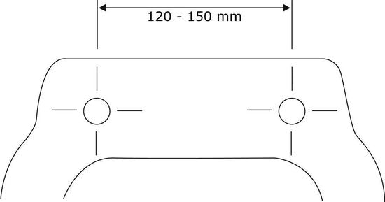 Wenko Toilettensitz Aurora 36,2 × 45 cm, Thermoplast, weiß