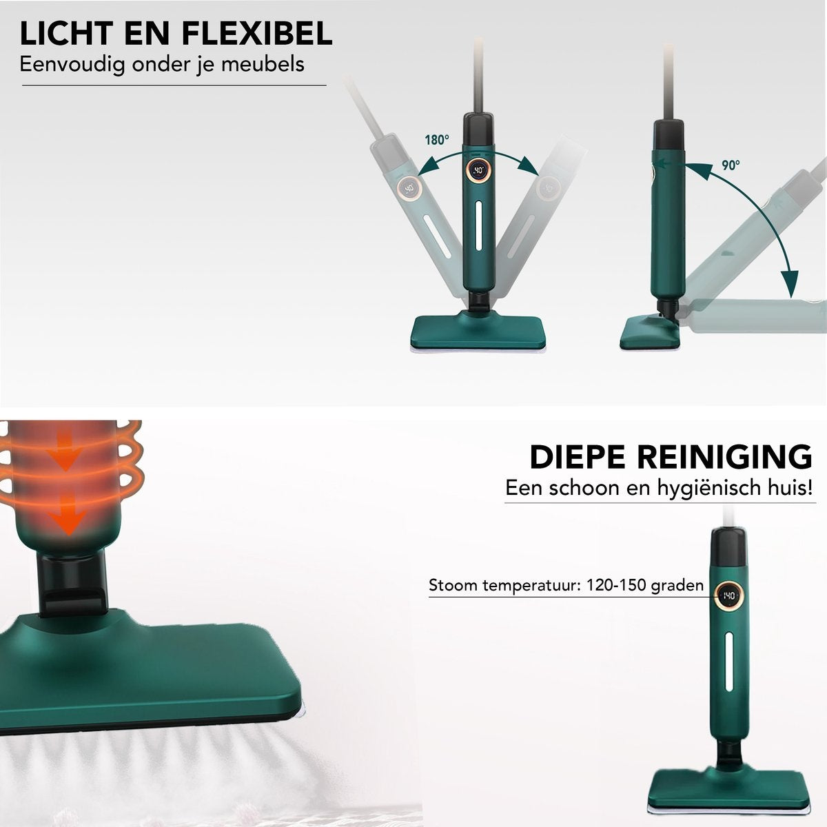 Achaté© Professional Steam Cleaner - Teppichreiniger - Reinigungsmaschine
