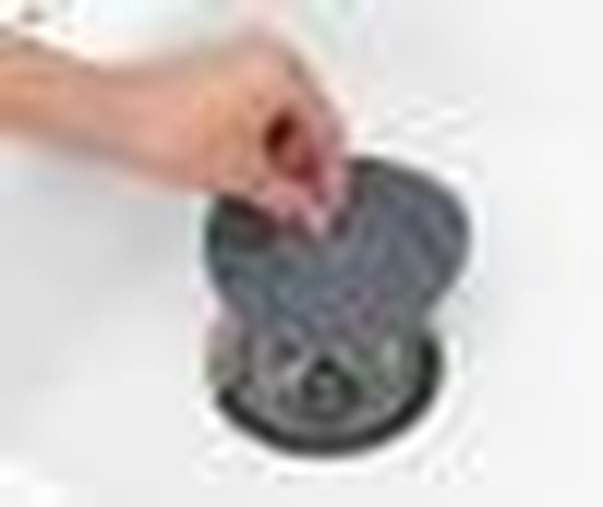Spülbeckenfilter Wenko 53011100 12 x 0,3 cm Grau Silikon