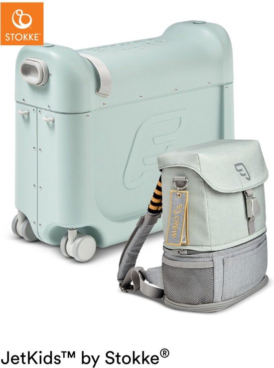 JetKids™ by Stokke® Reisekoffer – Green Aurora