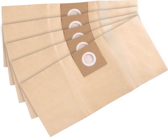 VONROC Staubsaugerbeutel - 5 Stück - für VC502AC & VC510AC