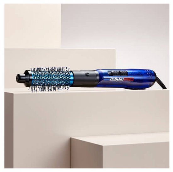 BaBylissPRO Föhnbürste – 34 mm – AirStyler – 700 W – 2 Geschwindigkeitsstufen – Lockenbürste – Blau