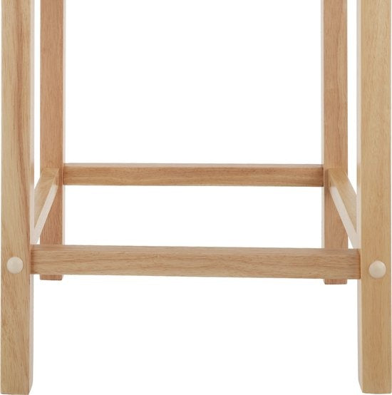 tectake - Barhocker Latina aus Korbgeflecht - Hochstuhl - Hocker - Küchenhocker - natur - 404801 - Poly-Rattan