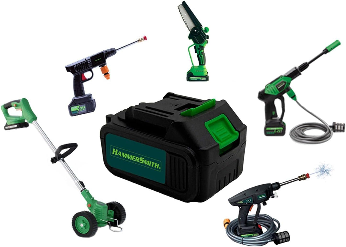 Hammersmith MultiBattery 3600 mAh Li-Ionen-Akku – Universell einsetzbar für HydroBlast, VoltCut und weitere Geräte