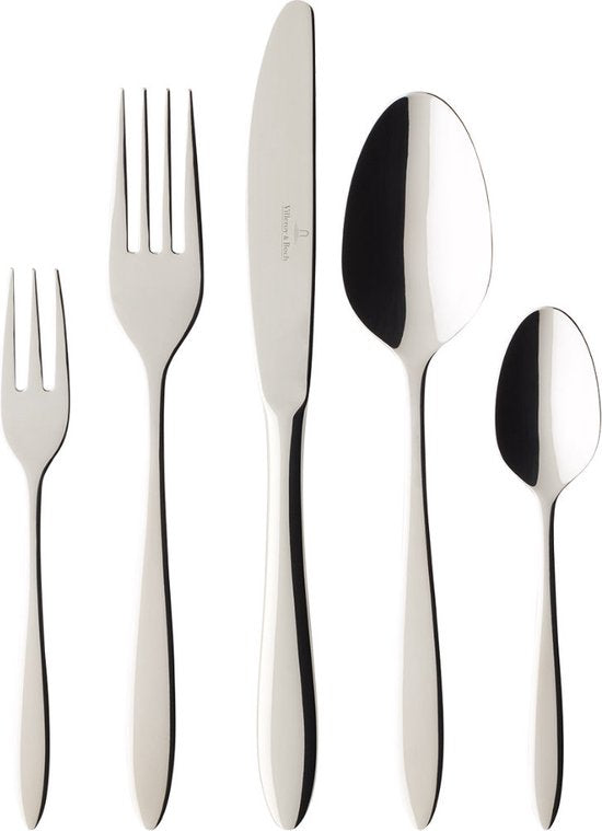 VILLEROY & BOCH - Annalena 18/10 - Besteckset 6 Personen 30 Stück