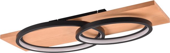 TRIO BARCA - Deckenleuchte - Schwarz matt - inkl. 1x SMD 30W