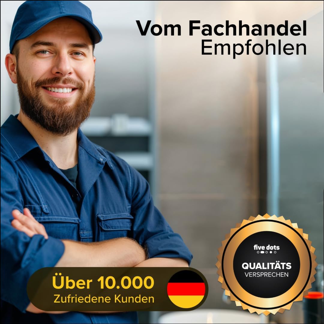 five Dots Duschabdichtung 2 Stück 6mm - Transparent