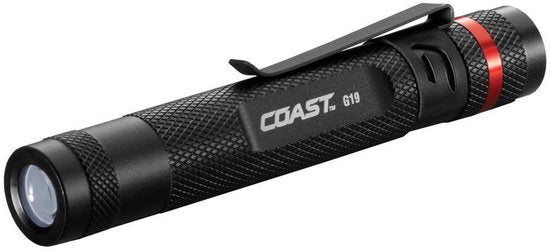 Coast G19 – Taschenlampe – Inspektionslicht – Wetterfest – Inklusive Batterie