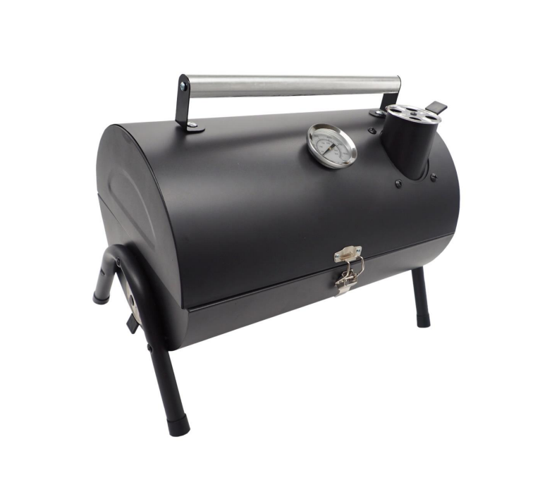 Grillwanne mit 2 Grillrosten - Praktischer BBQ mit Edelstahlgriff