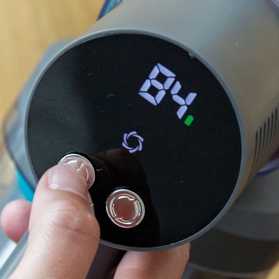Livington Sense IQ – Intelligenter Akku-Staubsauger mit Schmutzerkennung, Gelenk, LED-Bürste und 5-fach-Filter – Akku-Staubsauger – Bodenreinigungsgerät