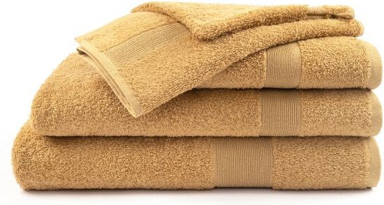 Mistral Home – BADETUCH – Baumwolle – 70 x 140 cm – einfarbig – gelb