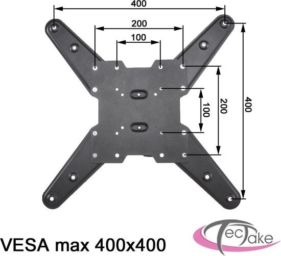 tectake 400793 - TV-Halterung