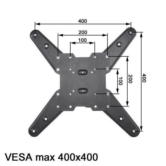 tectake 400793 - TV-Halterung