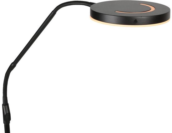 Steinhauer Exclusive – Stehlampe – Soleil2 – schwarz – Kunststoff und Metall – Designlampe – LED – 4389ZW