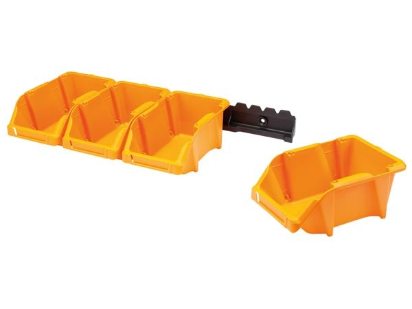 Perel Satz Magazinkästen - 8 St - 103 X 165 X 75 Mm - Gelb