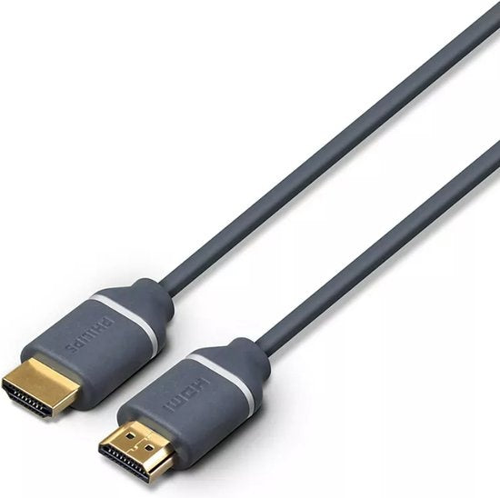 Philips HMDI-Kabel SWV5610G - 1,5 M - HDMI zu HDMI - 4K und UHD 2160p - Grau