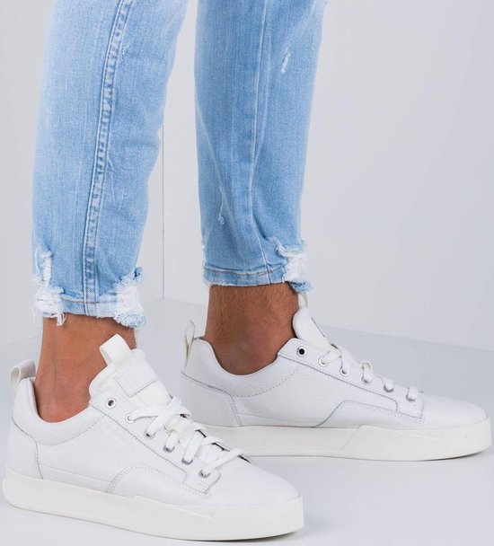 G-Star Raw Herren Turnschuhe Rackam Core Premium - Weiß - Größe 44