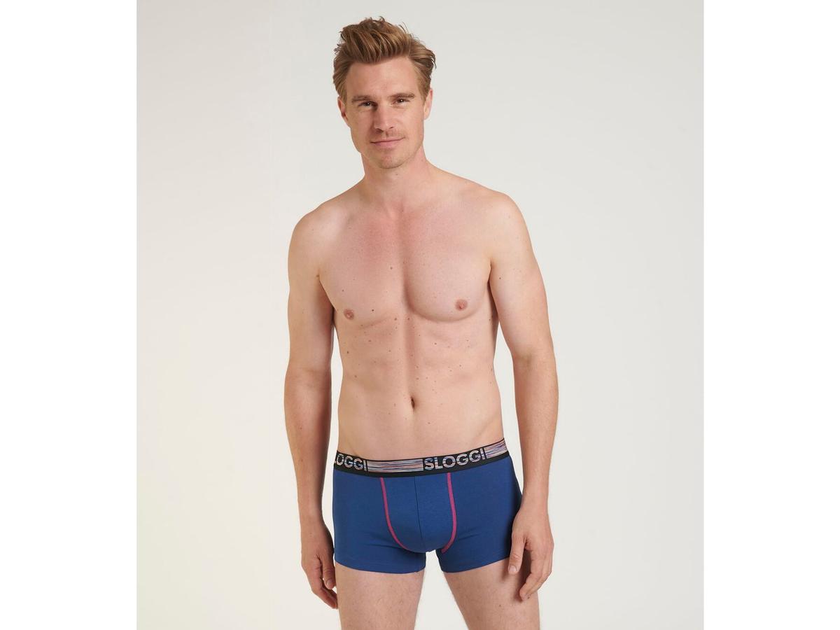 Sloggi Go ABC Natural Hipster-Shorts – 6er-Pack – Größe L – Schwarz
