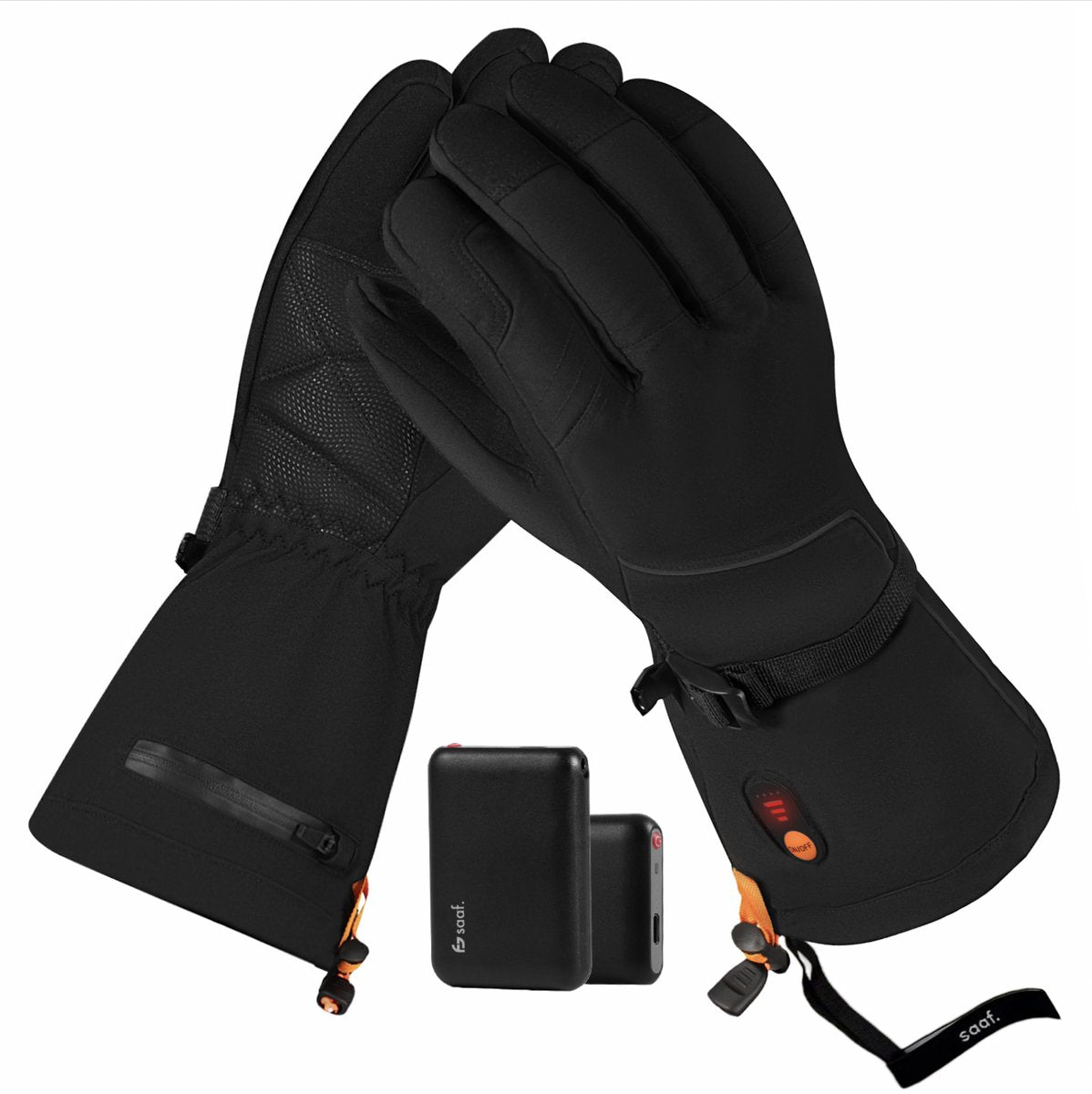 Saaf Heated Glove 2.0 Schwarz Größe XL