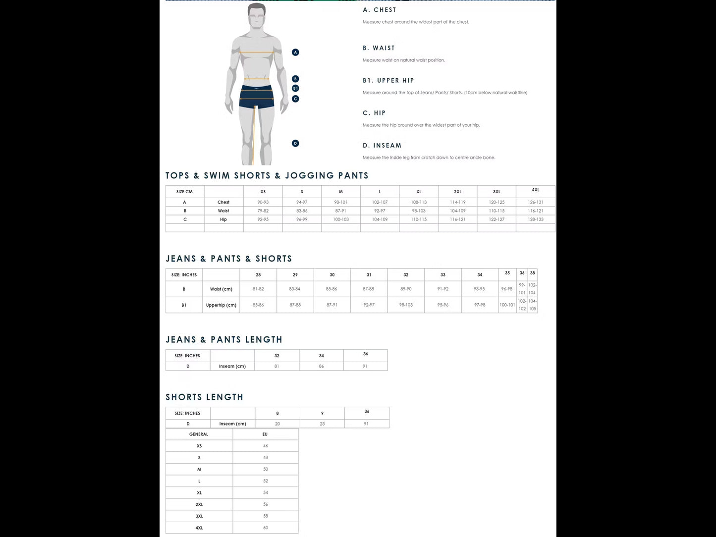 New Zealand Auckland - Shorts - Taylor Chino - Größe 56 - Blau