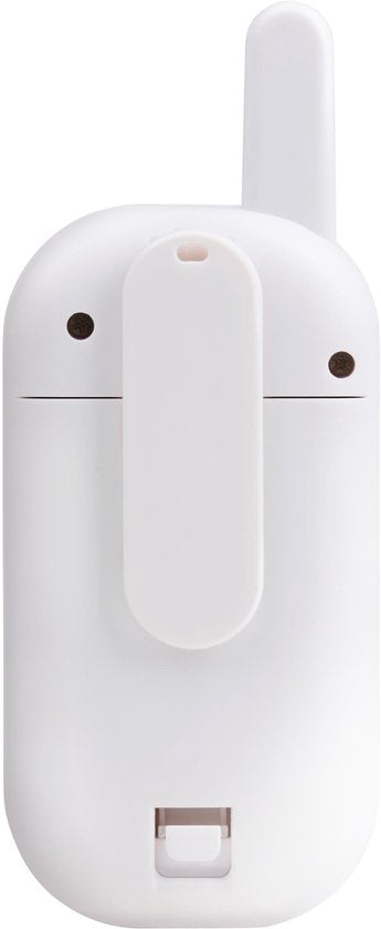 Grundig DECT-Audio-Babyphone – Babyphone mit einer Reichweite von 150 m – Eltern- und Babygerät – mit LED-Geräuschanzeige und Gegensprechfunktion – Zubehör für das Kinderzimmer – Weiß