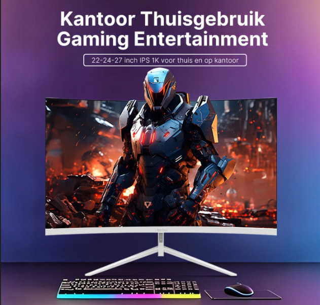 Lepow HC-27Q5 Curved-Monitor – 27 Zoll – 180 Hz – FHD – 120 % sRGB