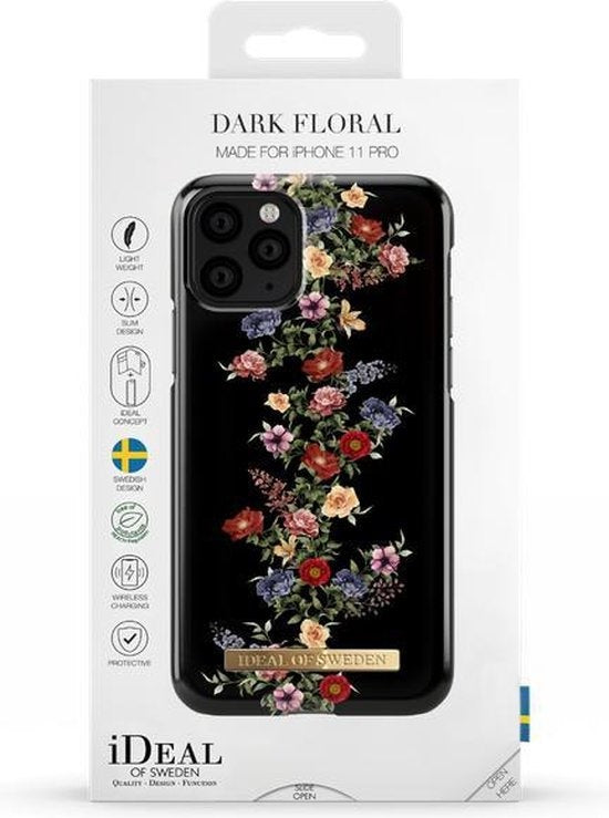 iDeal of Sweden iPhone 11 Pro Backcover Fall - Dark Floral
