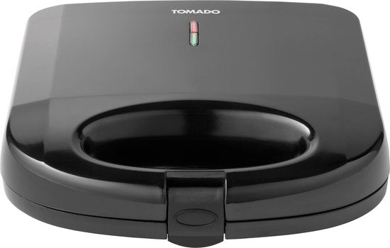 Tomado TGS2000B - Toasti-Eisen - Griller - PFAS frei - Toasti-Maker - 21,5 x 12 cm - 750 Watt - Schwarz
