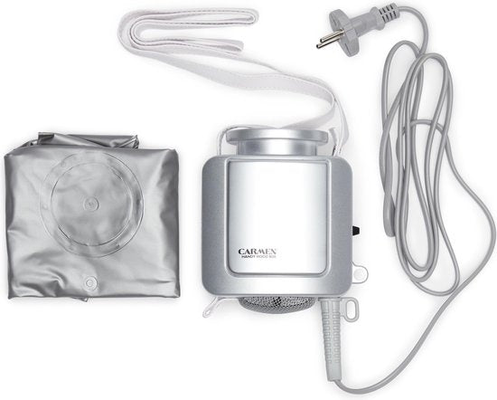 Carmen HD600 - Haartrockner - 600 Watt - 2 Heizstufen - Luxuriöse Aufbewahrungstasche - ION-Technologie