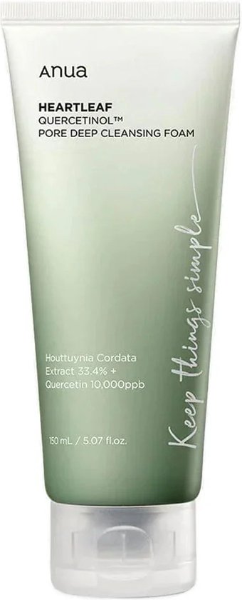 ANUA - Heartleaf Quercetinol Pore Deep Cleansing Foam - Koreanische Hautpflege - 150 ml