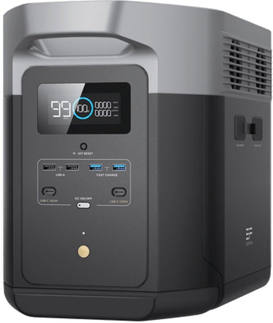 EcoFlow DELTA Max (2000) Tragbare Kraftstation