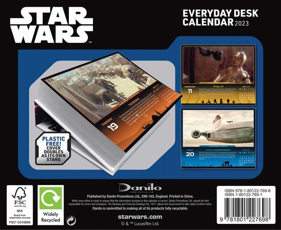 Star Wars Kalender 2023 Boxed