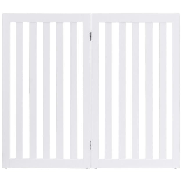 Coast Barrier Dogs 89 cm hoch 4 Panels Sicherheit Zaun Holz Kind faltbar (Weiß Erweiterung)