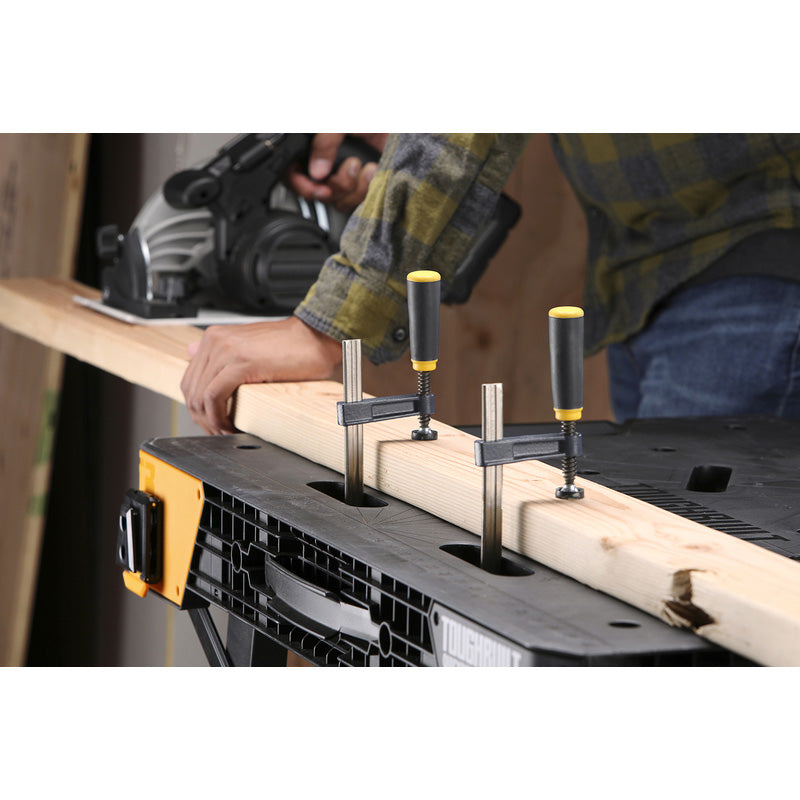ToughBuilt QuickSet Workbench WB-700 - Schnell klappbar - 855 × 787 × 603 mm - Schwarz