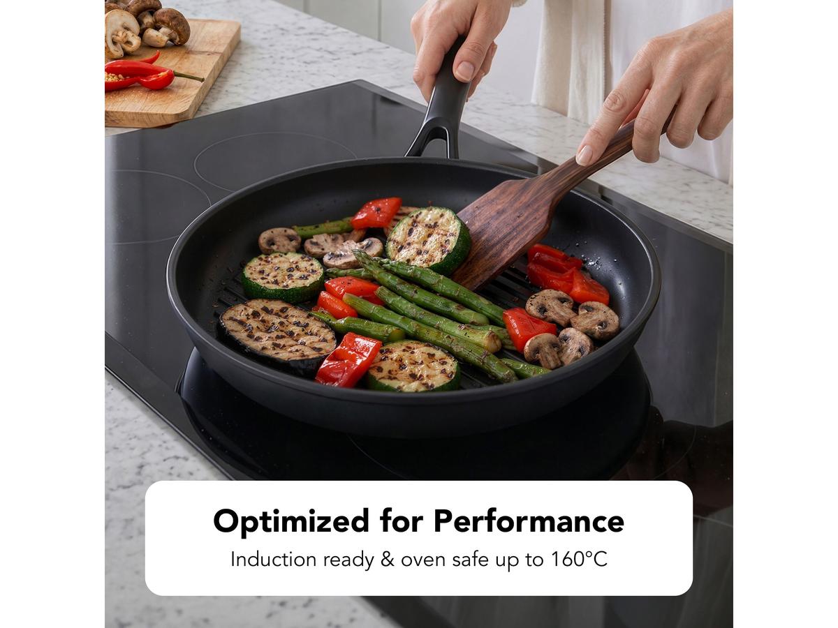 KitchenAid Classic Forged Bratpfanne – hart eloxiert – Durchmesser 24 cm