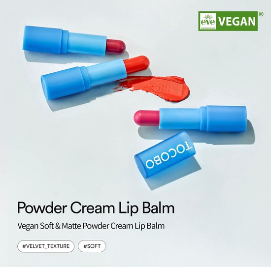 TOCOBO - Power Cream Lip Balm 032 Rose Petal - Koreanische Vegane Lippenpflege