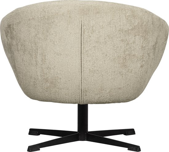 BePureHome Desert Drehsessel - Polyester - Pistache - 70x85x74
