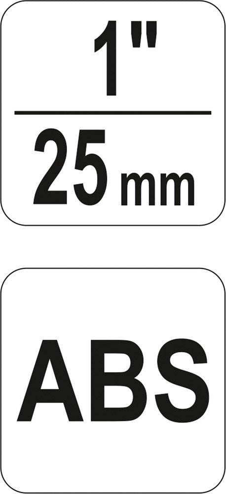 Yato Wasserhahn 1" - Abs Kunststoff