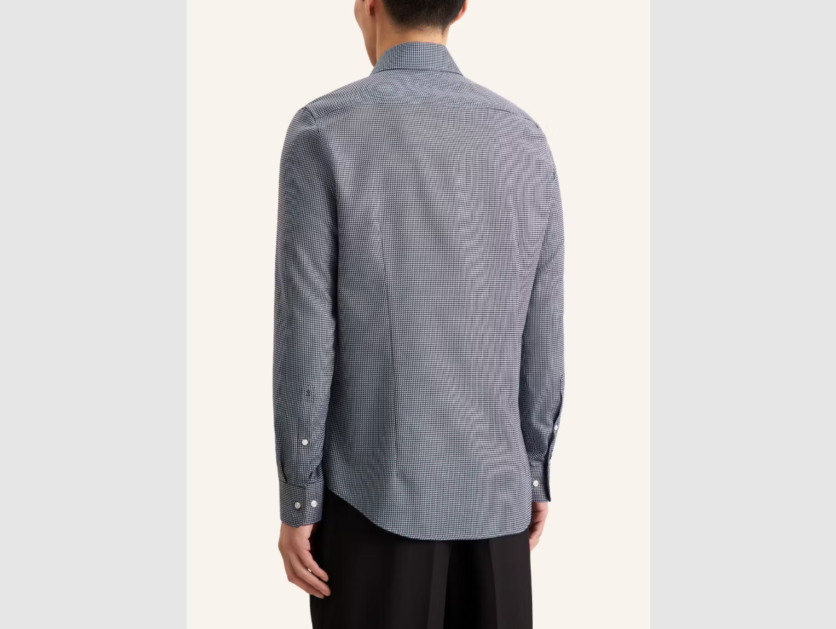 Seidensticker - Spreizbares Kent Business-Hemd - Slim Fit & eisenfrei - Navy - Größe 39