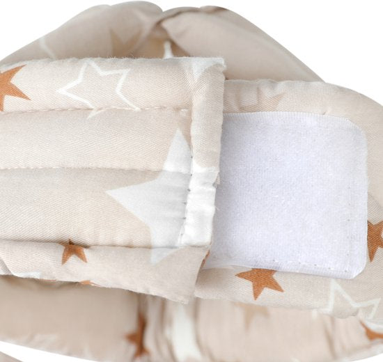 Babykopfschutz - Sicherheitshelm mit Kissen - für Kleinkinder und Babys beim Laufenlernen - weich, leicht und verstellbar - Lotus