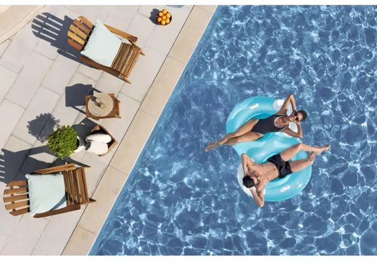Bestway Cool Comfort Schwimmring für 2 Personen – mit Rückenlehne – 171 x 104 x 47 cm
