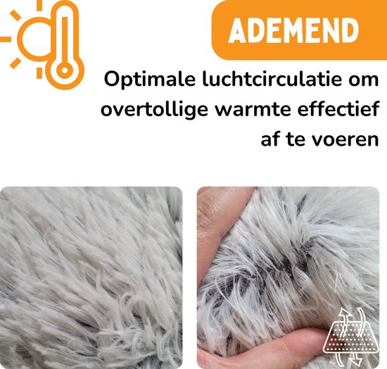 By Cee Cee Original Hundedeckenbank - Hundedeckenbank - Hundekorb - Premium - komplett abnehmbar - Hellgrau - Größe L - 120x90