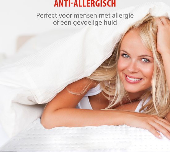 Alpina Bettdecke 240 x 200/220 cm – 4-Jahreszeiten-Bettdecke für zwei Personen – Maschinenwaschbar bei 40 Grad – Schnell trocknendes und atmungsaktives Material – Sommer- und Winterbettdecke – Polyester – Weiß